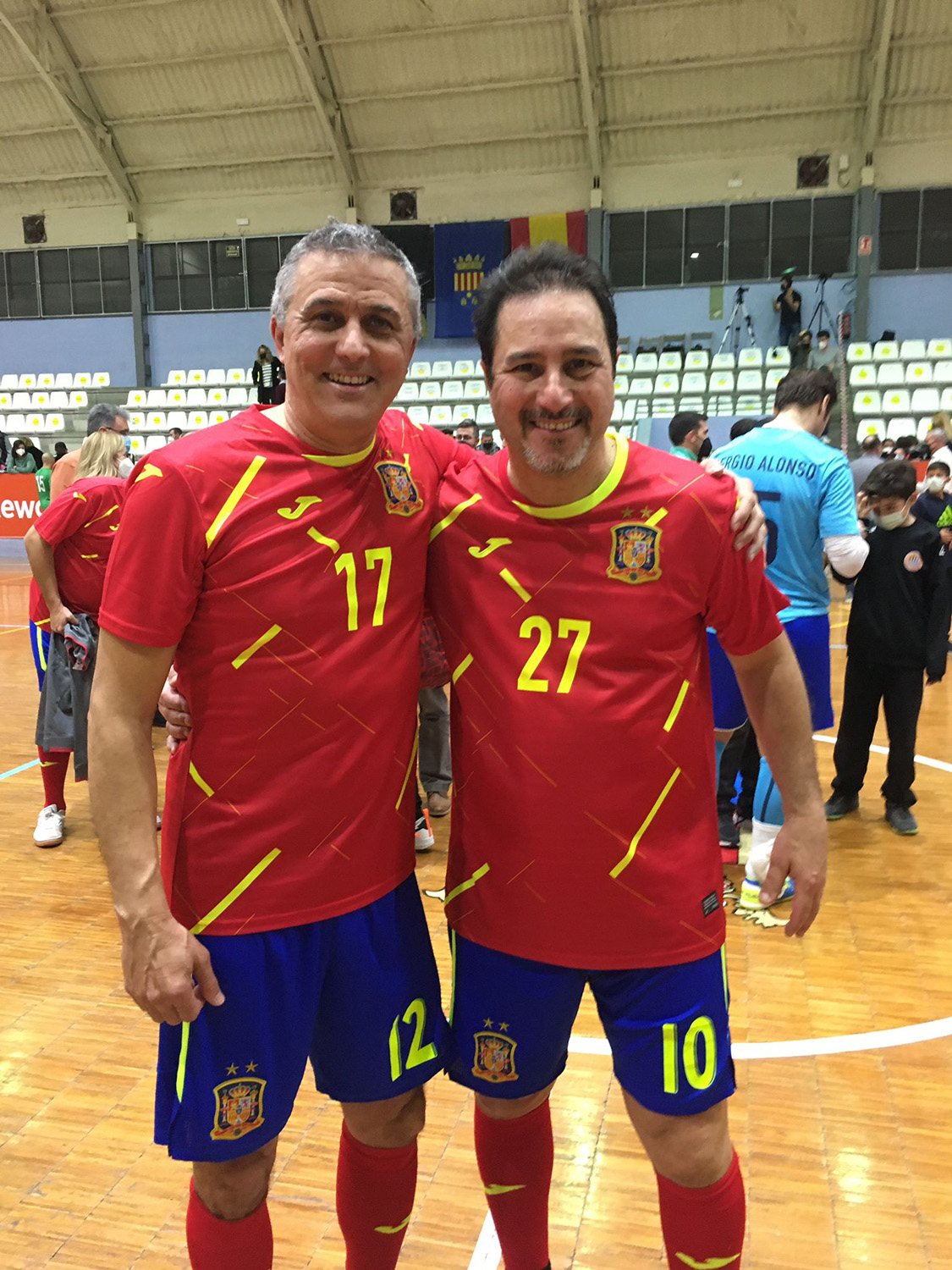 Javi Triguero y Paulo Roberto