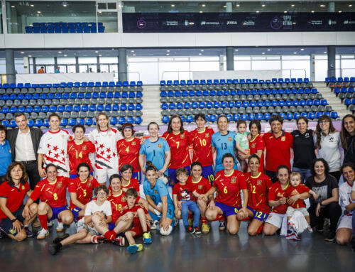 Leyendas España Futbol sala femenina vs leyendas Madrid 2025